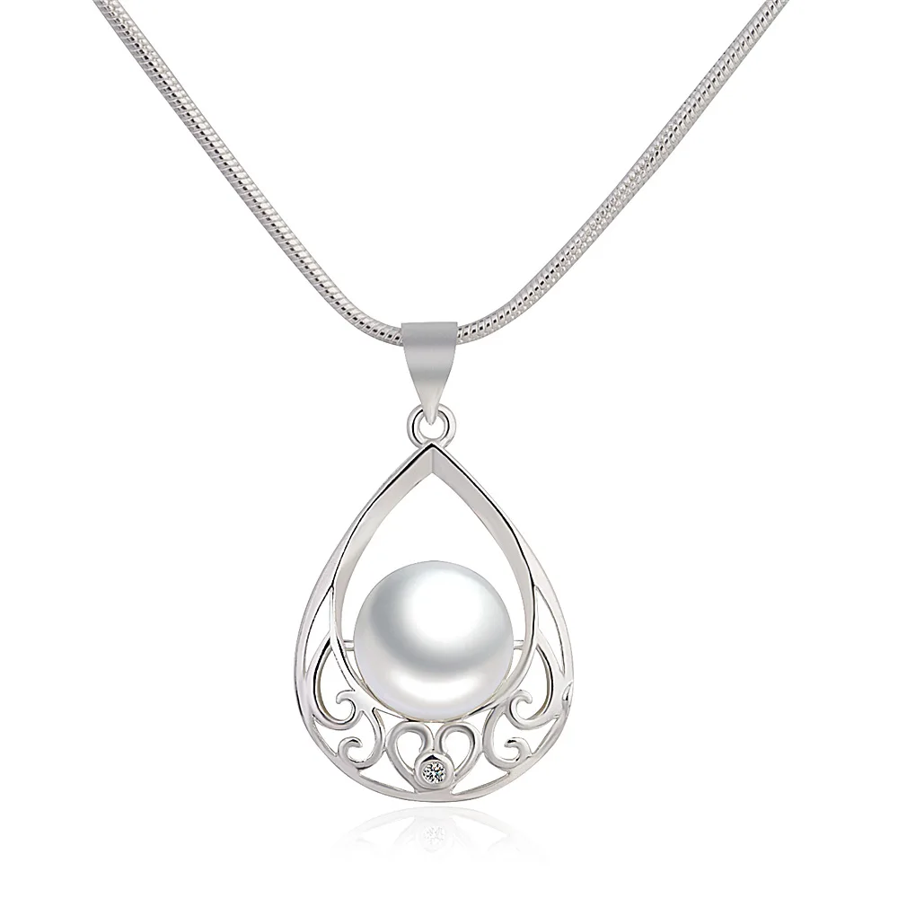 

Hainon Unique style women plating silver jewelry necklace earrings jewelry set
