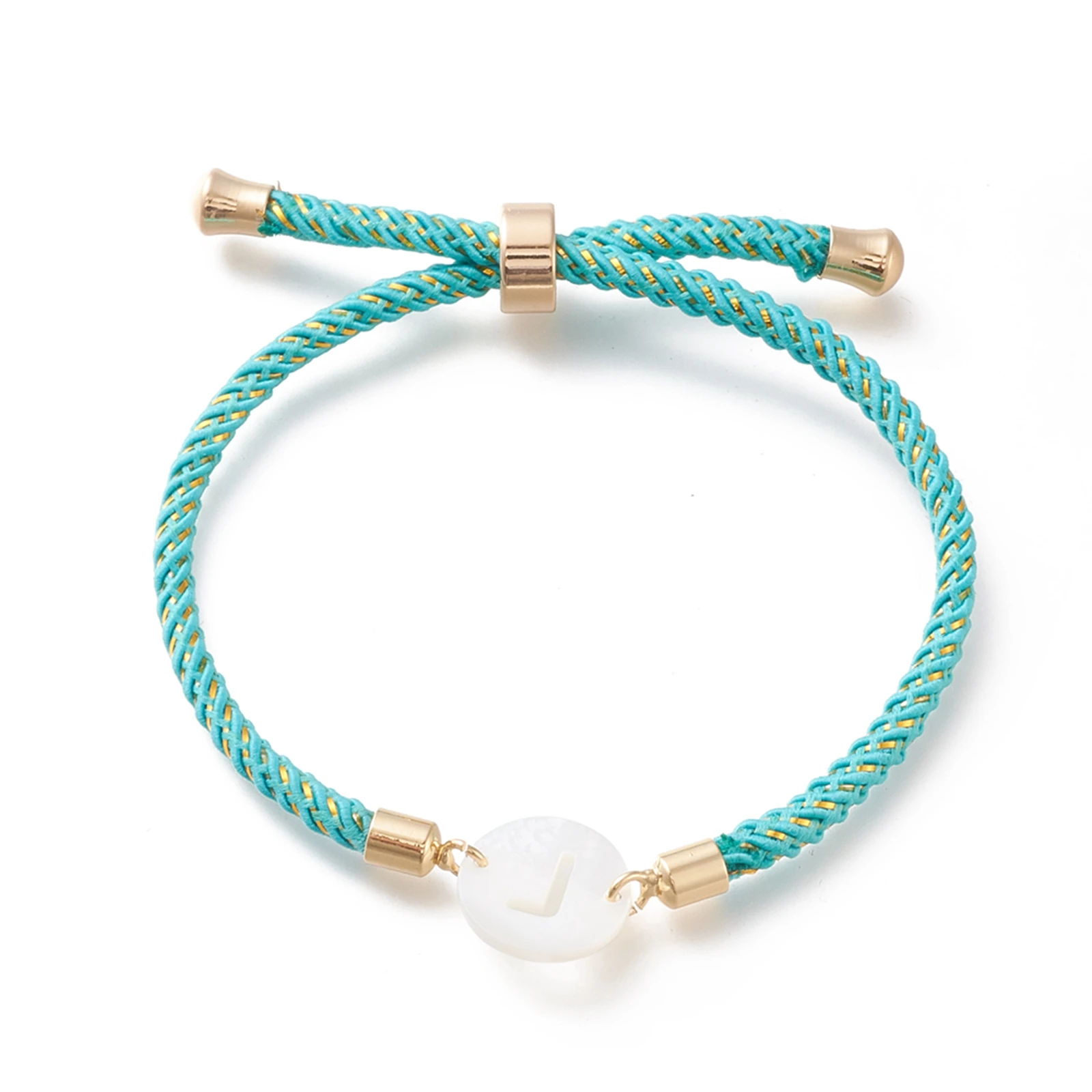 

PandaHall Adjustable Nylon Cord Slider Bolo Bracelet