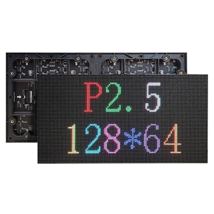 Indoor P2.5 128x64 Dots Led Module 2.5mm Pixel Pitch Led Matrix Big Panel Size 320x160mm Directly Supplied By RGX Manufacturer