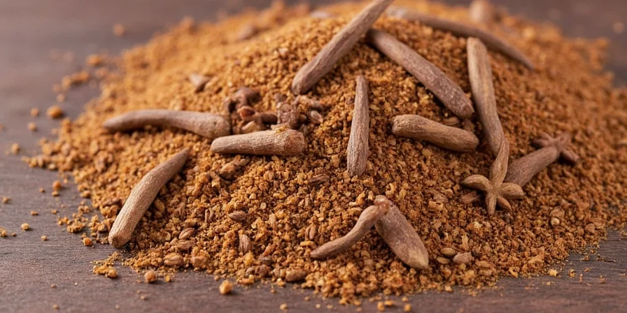 Spice pairing chart featuring cloves