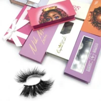 

Wholesale 5D Mink Full Strip lashes 100% Real Mink Fur False Eyelashes