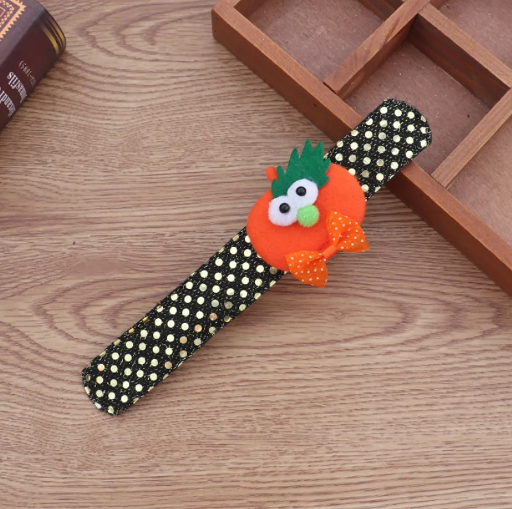 

Free Shipping Halloween Decoration Toys Pumpkin Bat Ghost Bracelet Halloween Kids Girls Boys Gift, Colorful