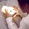 USB Rechargeable Cute Dog Cartoon Led Children Night Light with Timer