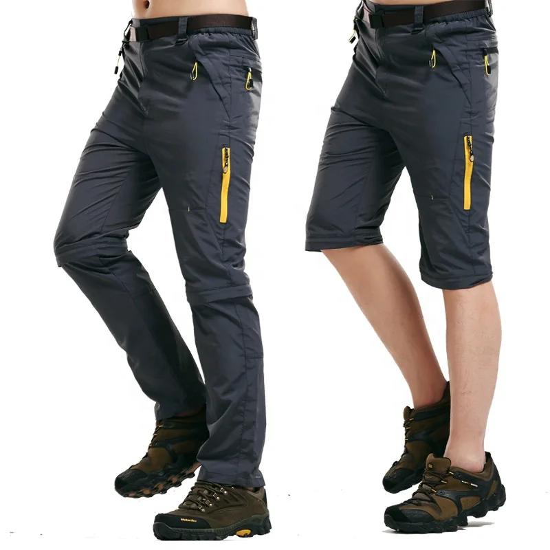 men outdoor light weight quick dry water repellent windproof hiking pants