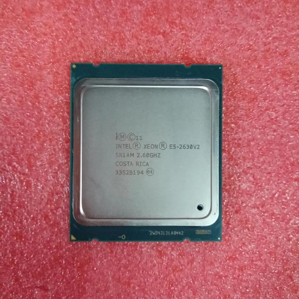 

Intel Processor Xeon E5-2630 v2 CPU 2.6GHz main frequency server intel xeon