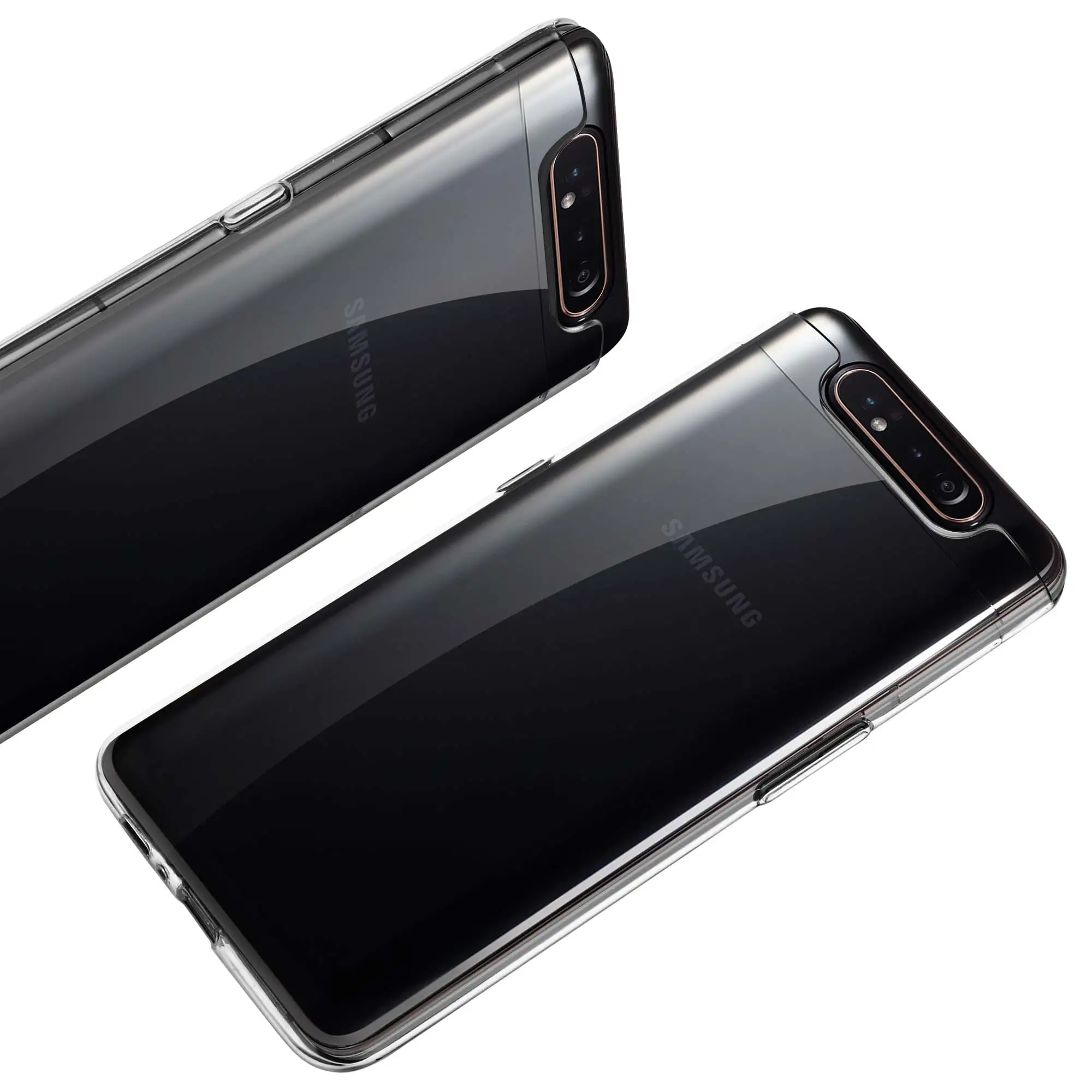 超薄tpu 透明透明后盖为三星 a80 手机为三星 a80