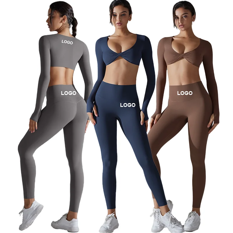 Breathable两Piece Set Yoga Set