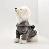 

Clothes for dogs pet clothes dog hoodie winter cold weather pet clothing teddy bear puppy clothes pet supplies wholesale