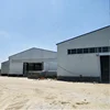 Import of portal frame prefabricated light type steel structure warehouse for industry
