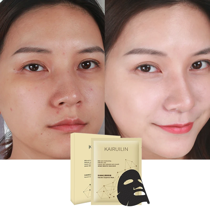 

Chinese High Quality Deep Moisturize Black Dry Face Facial Graphene Mask