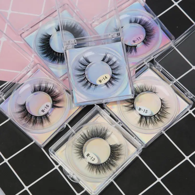 

New Arrivals Custom Lash Packaging Bottom 3d Mink Eyelashes