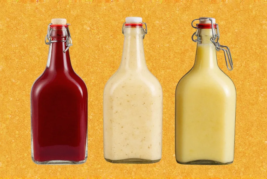 Comparison table of Mexican fruit sauces