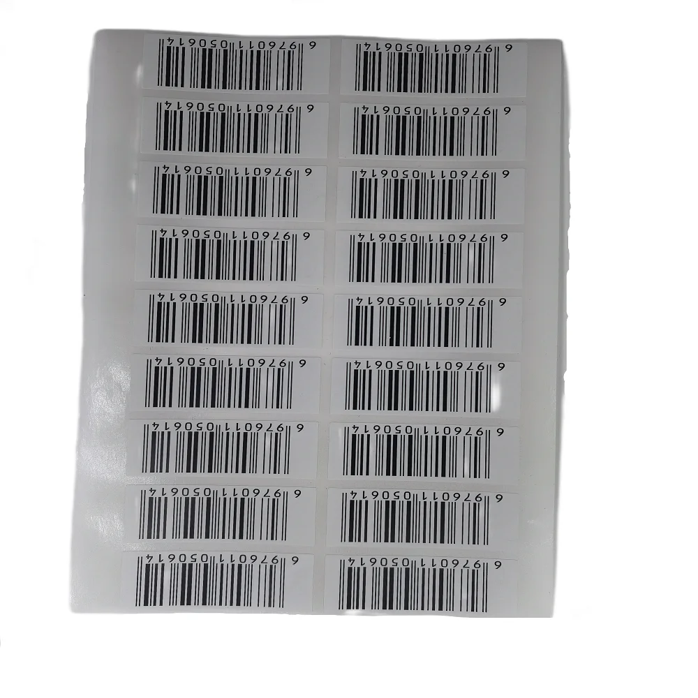 

best selling print adhesive thermal packaging custom label barcode sticker label label sticker