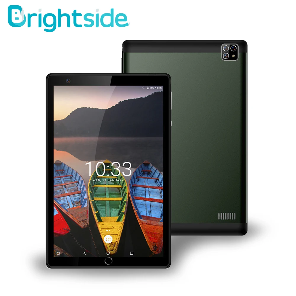 

Brightside 4g lte android 9 unlocked dual sim card slot wall mounted 2GB ram 32gb rom tablet 10 inch android