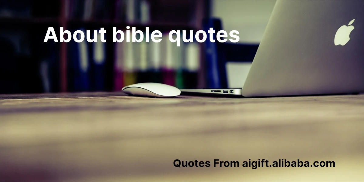 about bible quotes
