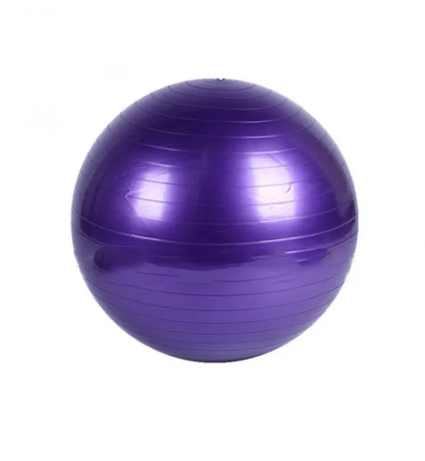 

Anti Burst Balance Exercise Ball Gym 55cm Premium Black PVC Yoga Ball
