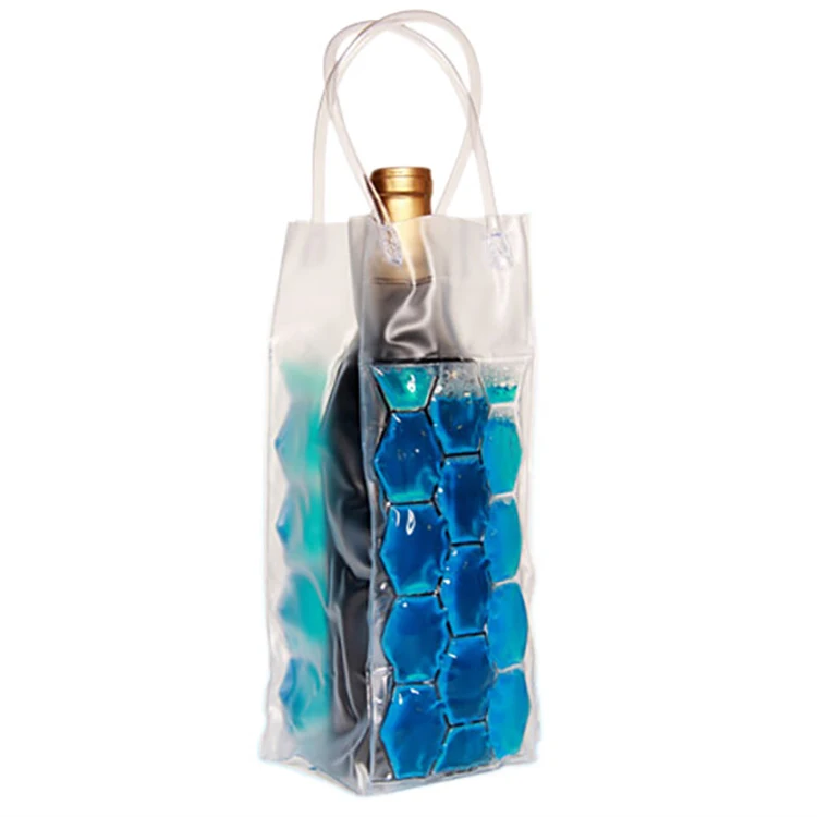pvc wine bag with handle