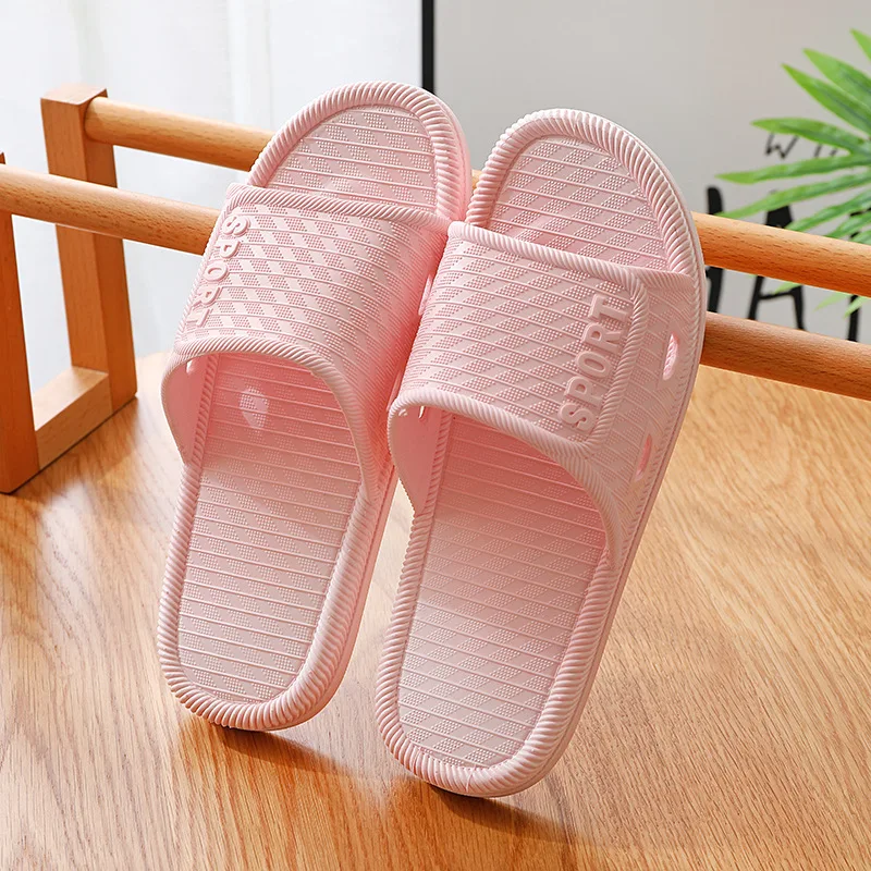 

factory cheap summer soft shower slipper lovers unisex live in home slipper nonslip, As picture