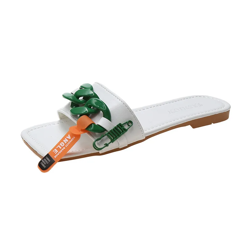 

up-3889r 2022 New Fashion Sandals Women Summer Flat Slippers