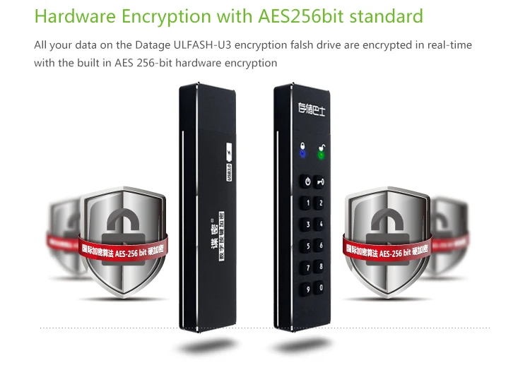 Datage China Supply Economy Business Hardware cryptography USB3.0 flash Drive - ANKUX.COM