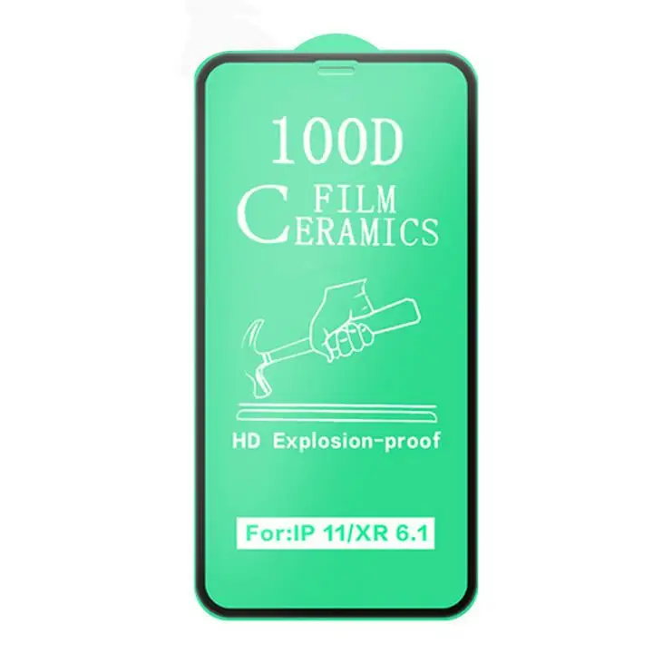 
Mobile Anti broken 100D ceramic film screen protector protective films for iPhone 