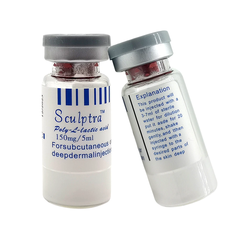 

High Quality Dermal Filler Sculptra Plla Filler Injection Sculptra for Sale, Transparent colorless