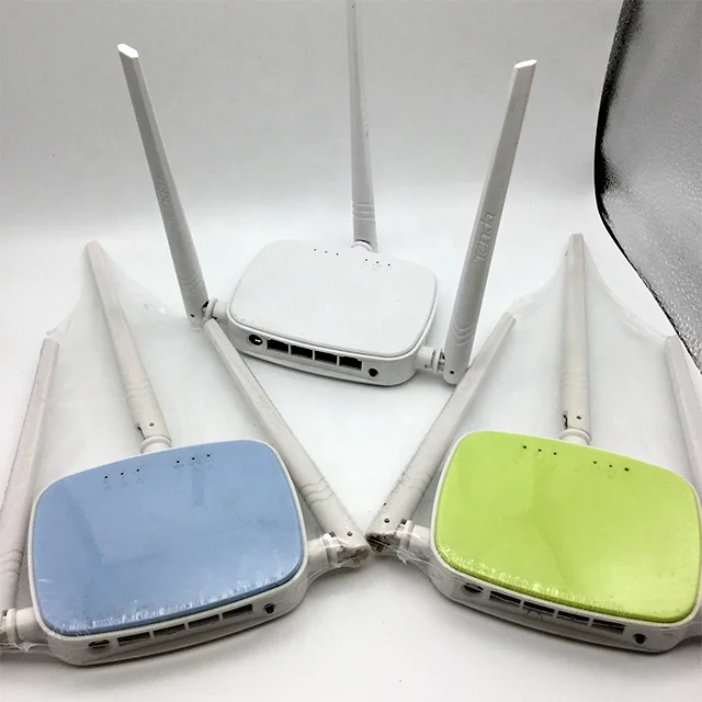 

Tenda N318 300Mbps Wireless WiFi used Router Wi-Fi Repeater English Firmware Router 1WAN+3LAN used tenda router, White
