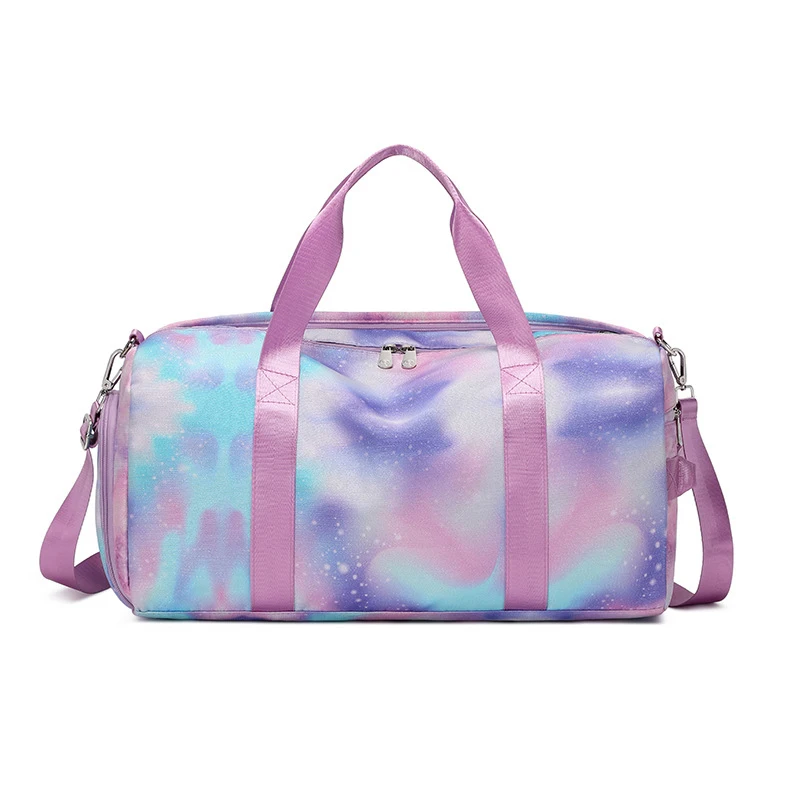 

2022 Factory Custom Luggage Begs 2022 Sport Gym weekend bags Girls Waterproof Spend a Night Bag duffle Travel bag for women