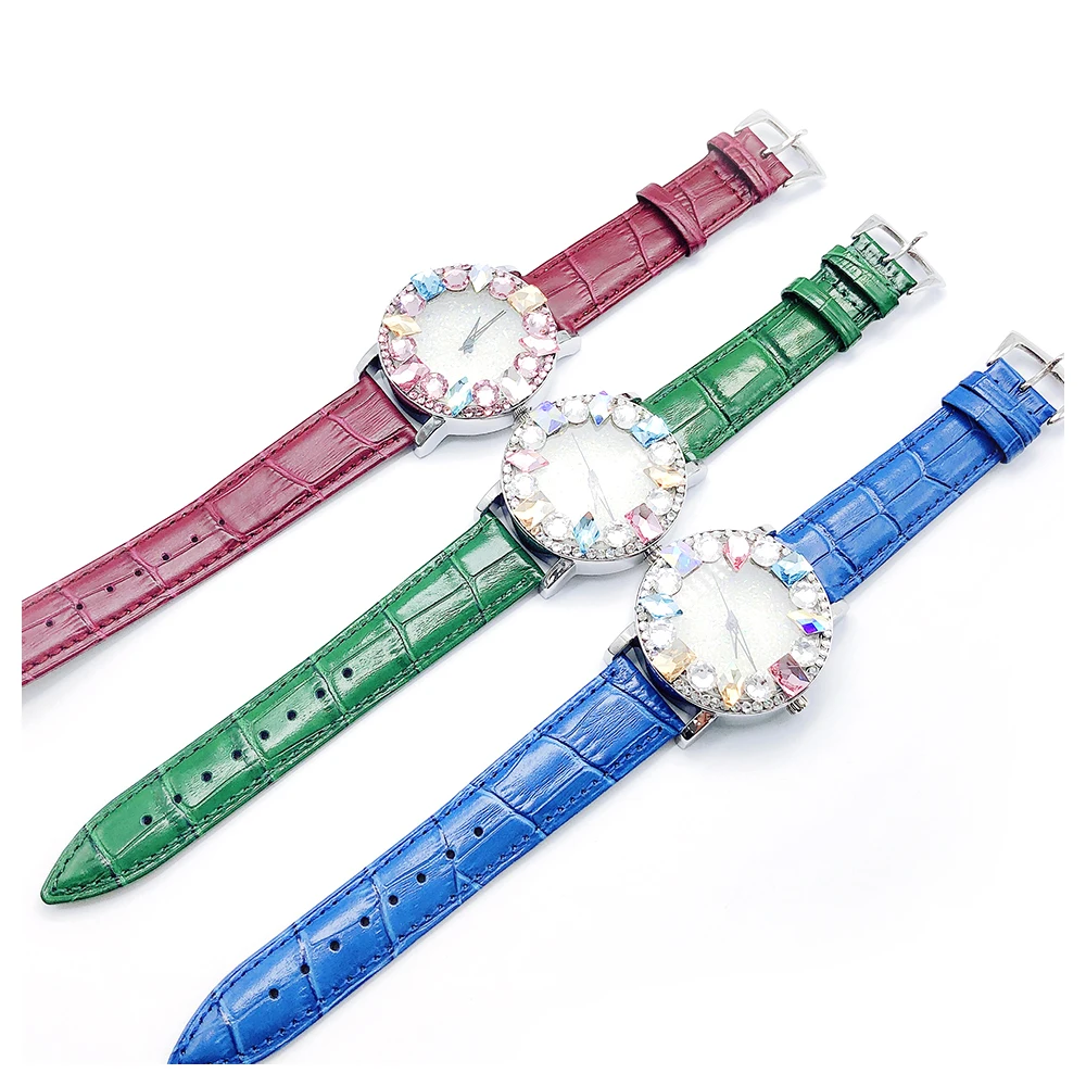

Wholesale wrist luxury fashion waterproof ladies watch bracelet couple hand watches jewelry rhinestone, Customized