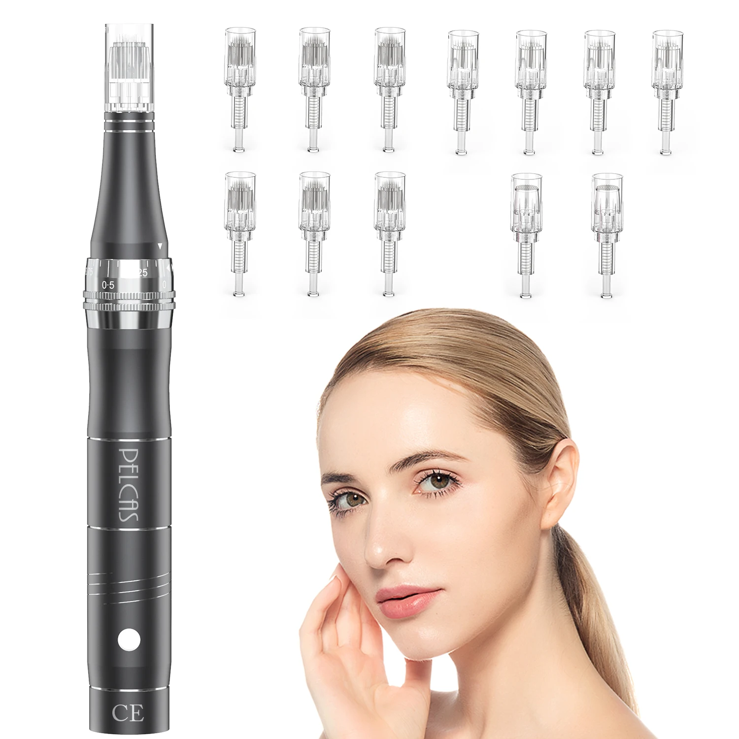 

Diy Wireless Beauty Device Beard Hair Growth Electric Facial Pen