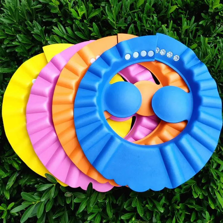 

High Quality Custom Waterproof Satin Double Layer Shower Caps for Children