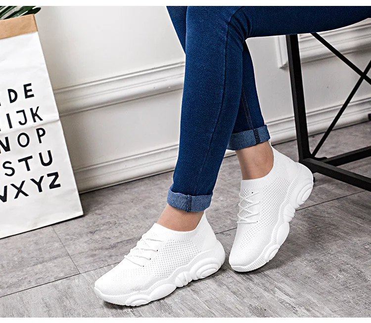 

White ladies casual shoes sports shoes concise classic hot sale color women's shoes, Picture