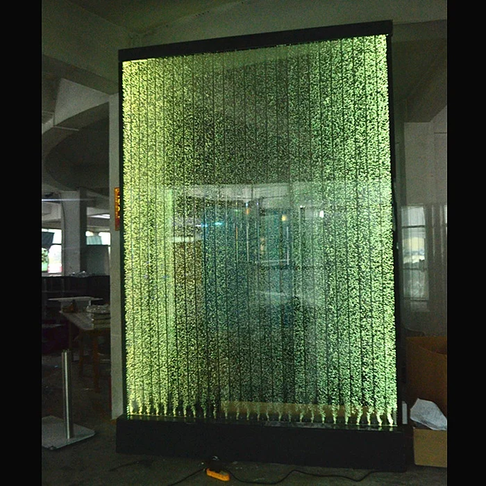 
restaurant decoration screen led water bubble wall room divider panel 