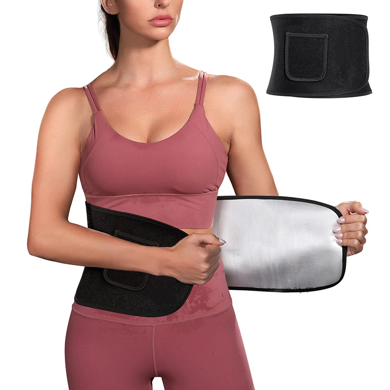 

custom logo women shaper fat burning neoprene sauna fitness slimming belt waist trainer