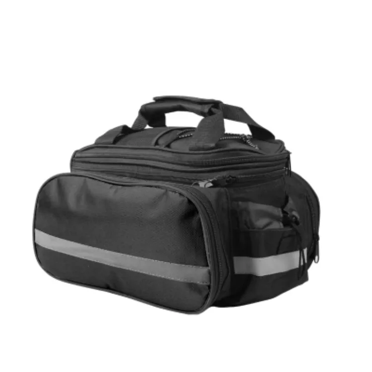 

Multifunctional Foldable Large Waterproof Travel Mountain Bicycle Rear Seat Trunk Bike Saddle Handle Bag, Customized