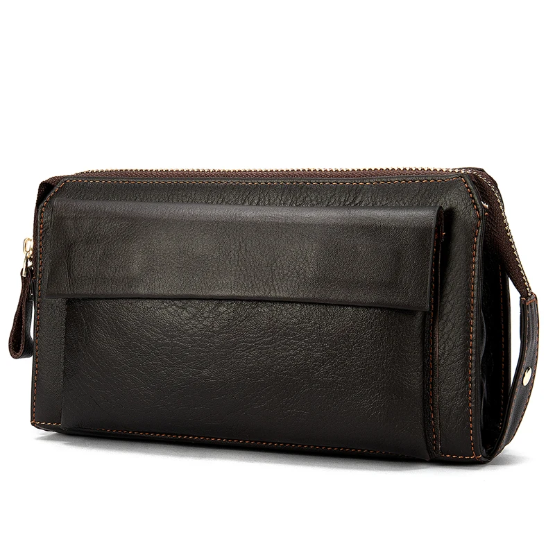 

Accept Custom Logo Low Moq 9032 Leather wallet Men Handbag Purse Minimalist Clutch Bag Money Clip Wallet billetera para hombre, Black/coffee/red/brown