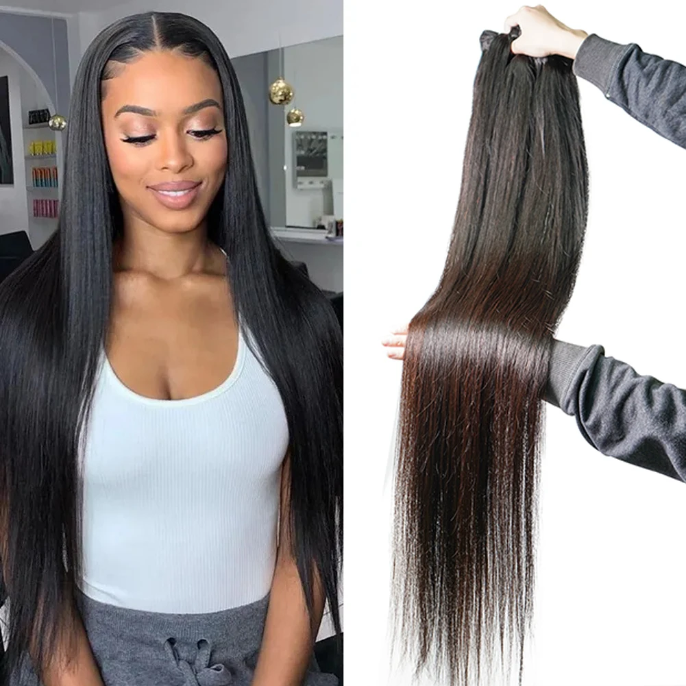 

WXJ Longhair Cuticle Aligned Virgin Hair Vendor,Brazilian Human Hair Extension,8a 9a 10a 12a Grade Raw 100% Human Hair Bundle, Natural color