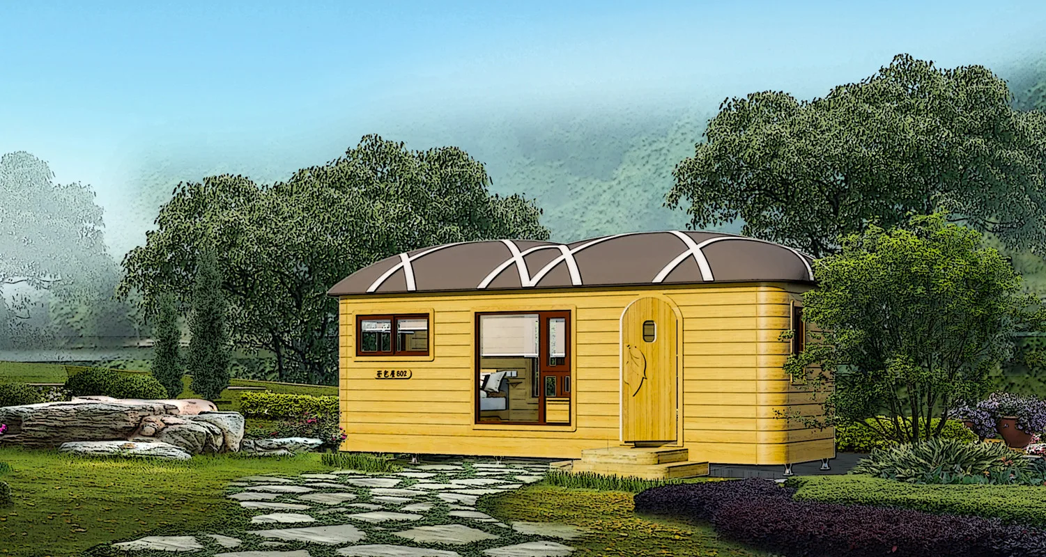
High quality customization wooden log houses 