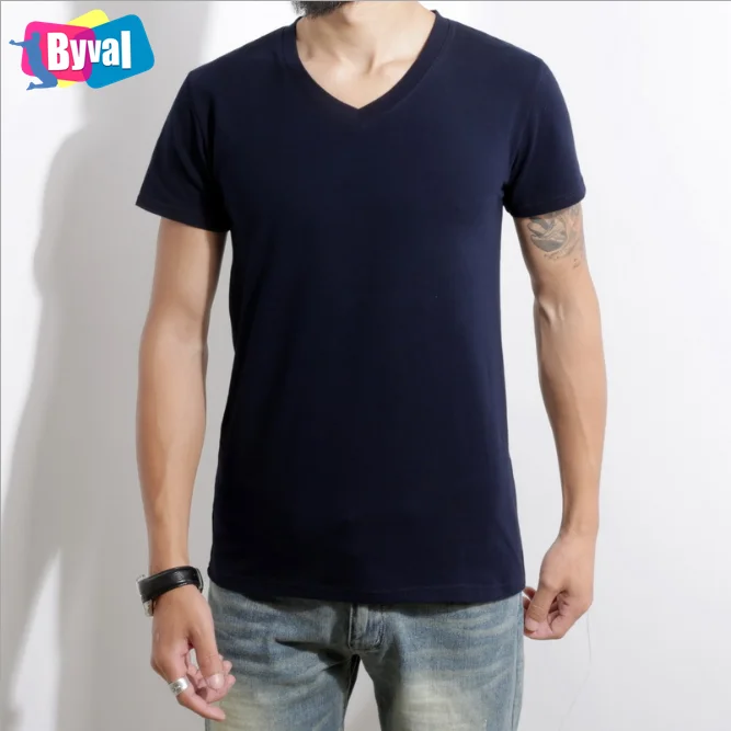 

Wholesale 50% Cotton 50%polyester short sleeve oem logo custom design plain blank cotton t shirt t shirt