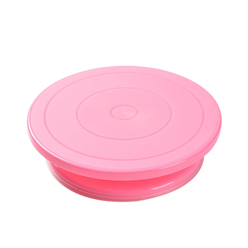 

turntable 28*7 Plastic Decorating Cake piping turntable Baking tools, Customized color