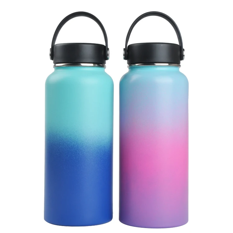 

Double Walled Insulated 304 Stainless Steel Thermos Water Bottle Metal BPA Free Eco Friendly Vacuum Flasks, Blue, black, white and custom pantone color