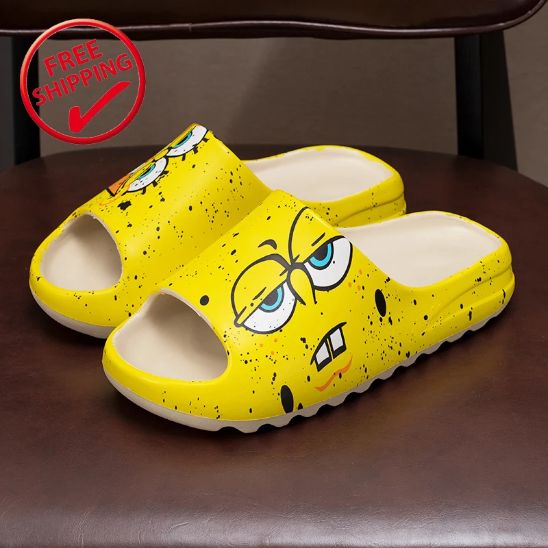

Eva Men Indoor House Slippers Graffiti Casual Luxury Beach Slipper Women Summer Slippers, Graffiti slipper