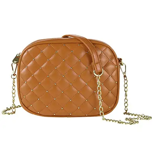 

2019 Metal Chain Strap Small PU Leather Crossbody Bag Women New Design PU Leather Shoulder Bag, Oem