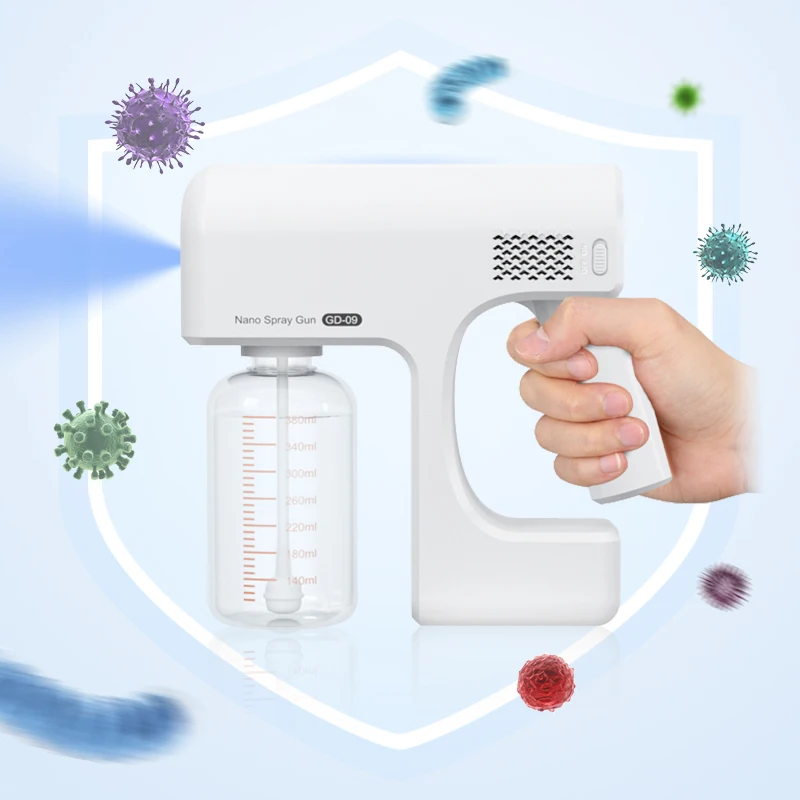 

Atomiser Disinfection gun blue nano spray Disinfectants spray gun
