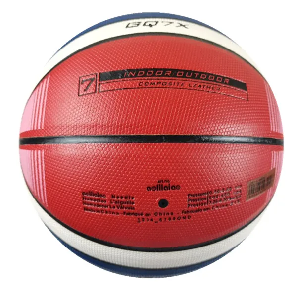 

Wholesale Price Good Quality Professional Size 12 Panels Advanced PU Leather Basketball for Training, Customize color