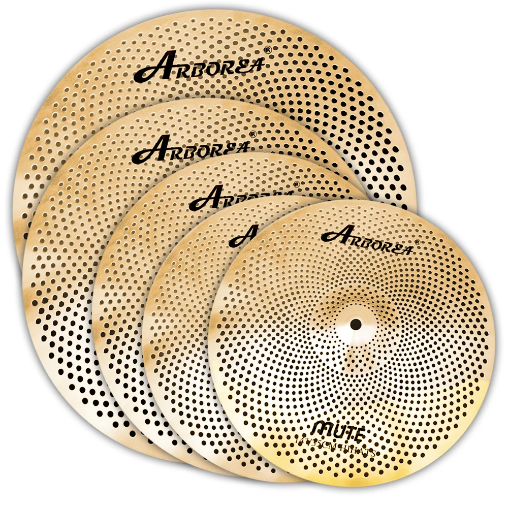 

Arborea Mute cymbals, Gold Low Volume Cymbal set