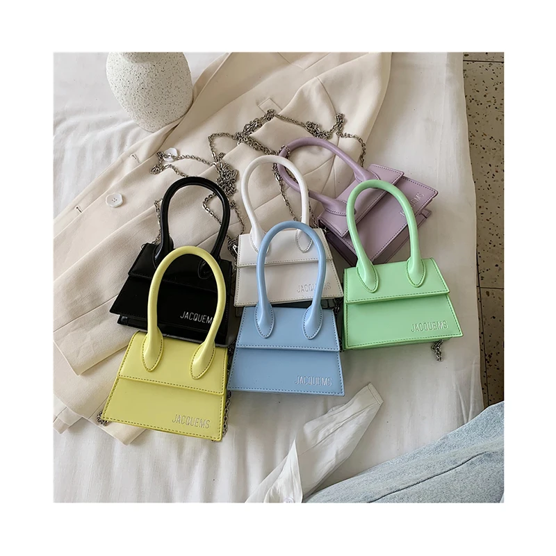 

Women Mini Small Trapeze Pack Small Shoulder Bag Fashion Letters Designer Messenger Crossbody Bag Candy Color Handbags Girls Sac