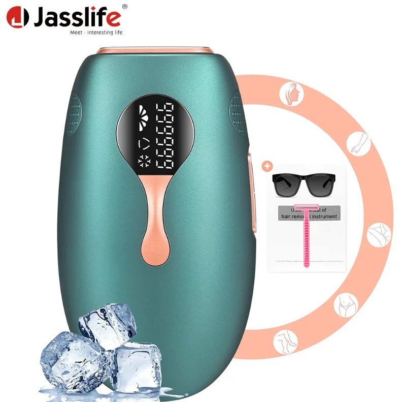 

Ice Cool Home Use IPL Hair Removal Device With 500000 Flashes Painless Hair Removal For Women Whole Body