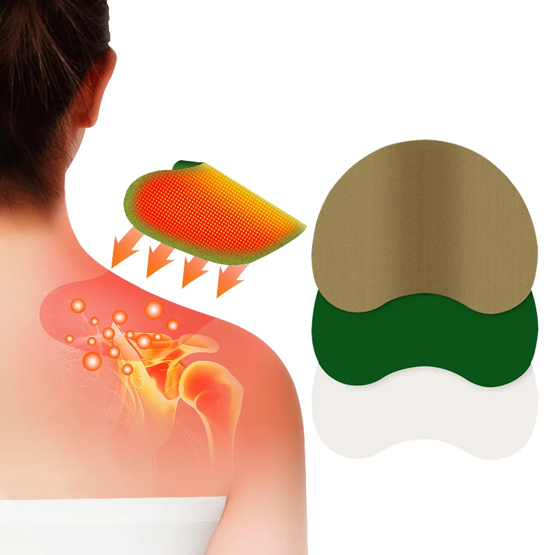 

High Quality Shoulder Pain Relief Patch Quick Effect Self Heating Pain Relief Wormwood Plaster