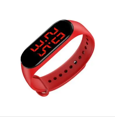 

Cheap time display smart watch for kids V8 Body Temperature Smart Bracelet for women men